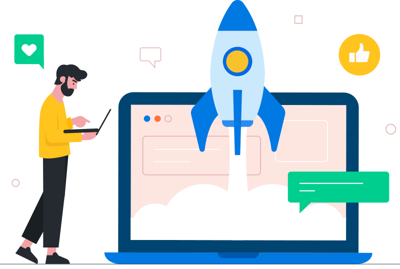 Illustration of event organizers using Big Tickets platform